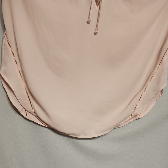 Metaphor Pink Tie Front Blouse - Picture 6 of 7